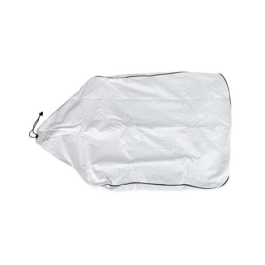 CAMCO 45392 Camco Vinyl Air Conditioner Cover - Protect AC from Dirt, Leaves, & the Elements - Features Locking Draw Cord for Perfect Fit - A/C Cover Fits Dometic Brisk Air Models (45392)