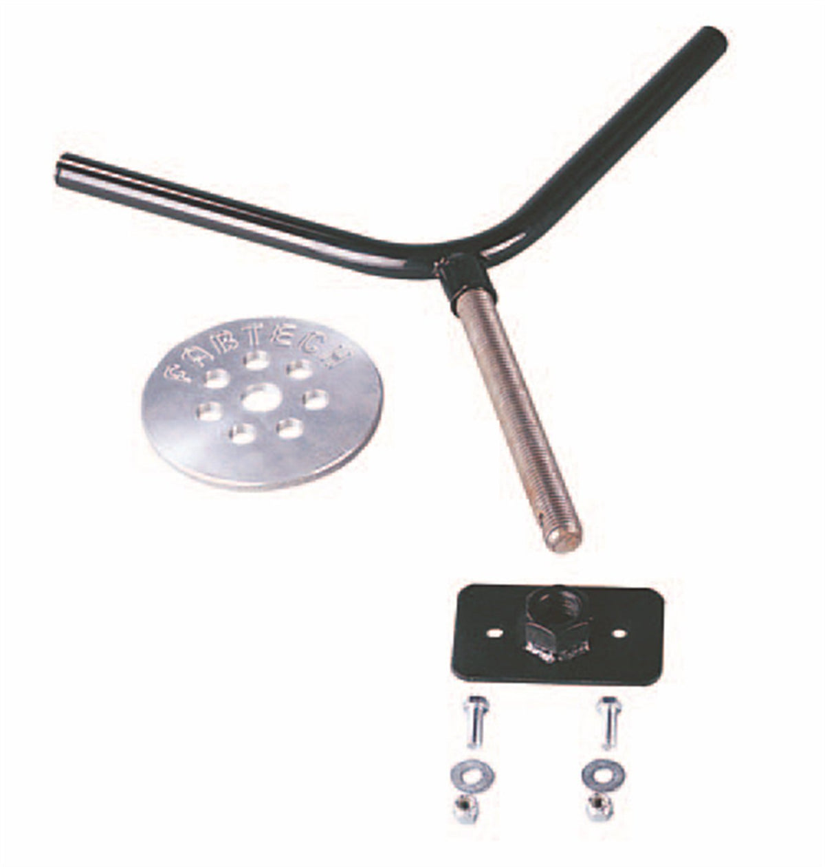 FABTECH FTT10001BK Fabtech - FTT10001BK Spare Tire Mount, Black