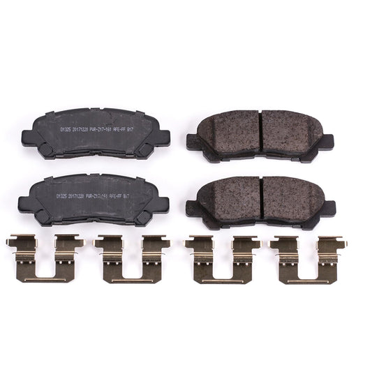 Powerstop 17-1325 Z17 Replacement Ceramic Brake Pads Rear