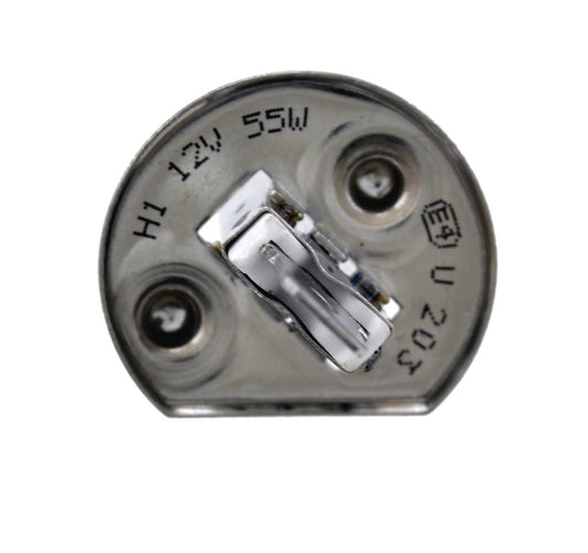 HELLA H71071242 HELLA H71071242 Optilux XB Series H1 Xenon White Halogen Bulbs, 12V, 55W, 2 Pack
