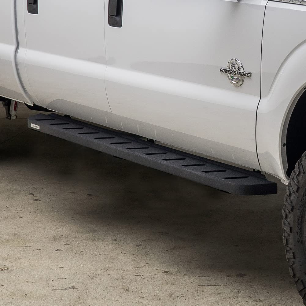 GO RHINO 63418087PC Go Rhino! RB10 Running Boards - Complete Kit: RB10 Running Board + Brackets