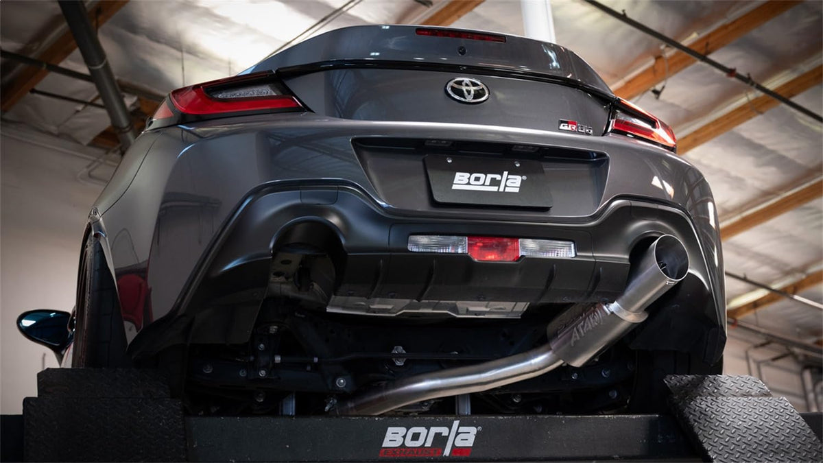 BORLA 140912 Borla 2022+ Subaru BRZ / 2022+ Toyota GR86 ATAK Cat Back Exhaust - 4.5in Stainless Tips - 140912