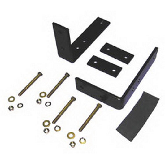 BACKRACK 91006 Backrack 91006 Light Bar Bracket - 2 Piece, Black