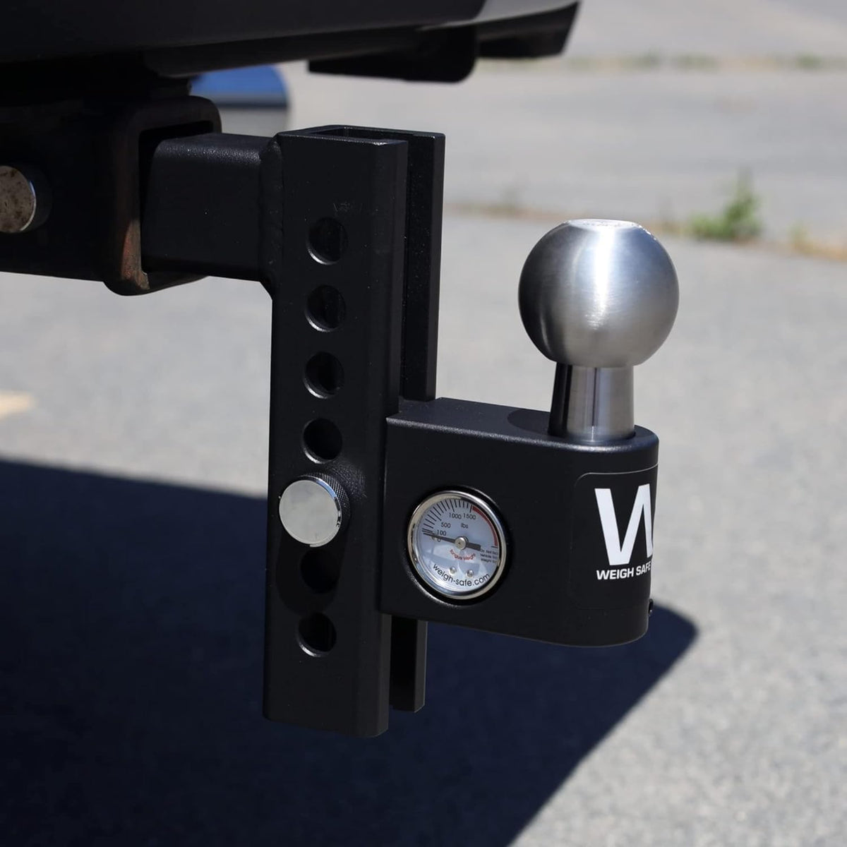 WEIGH SAFE AWS4-2 Weigh Safe AWS4-2 WS AERO HITCH 4' DROP HITCH W/ 2'