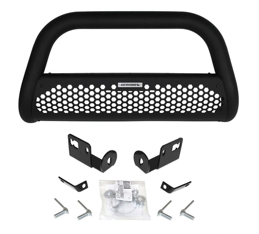 GO RHINO 55264T Go Rhino RC2 Grille Guard & Mounting Brackets Kit – Mild Steel, Textured Black – 55264T – Fits 2009 - 2018 Ram/Dodge Ram 1500 (See description)