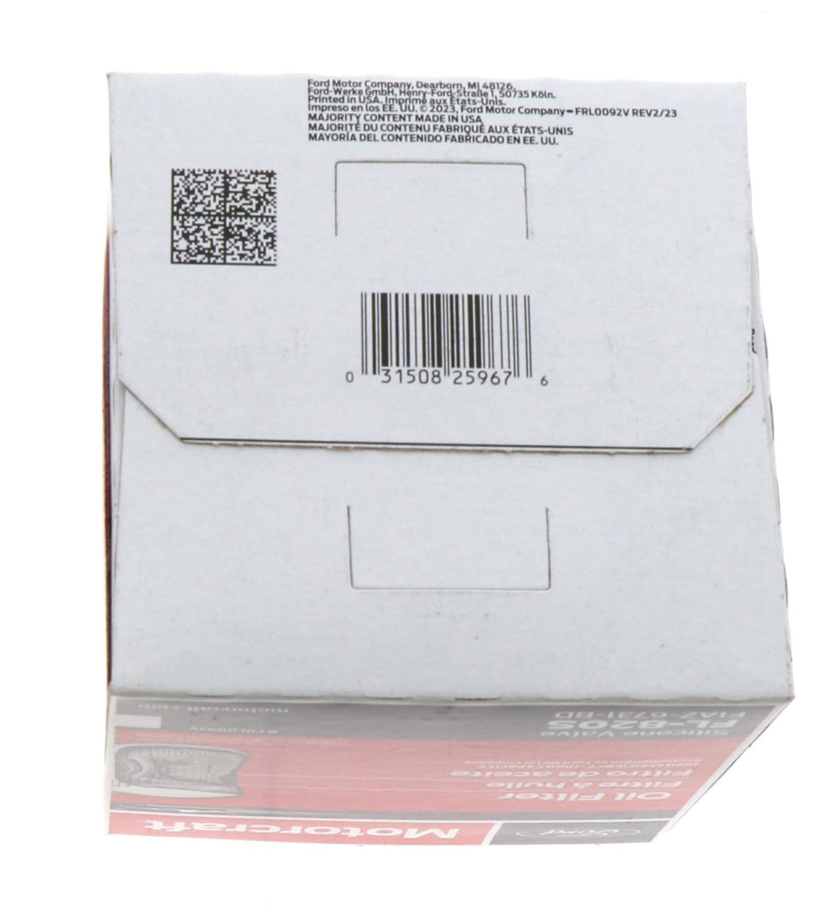 Motorcraft FL820S Engine Oil Filter