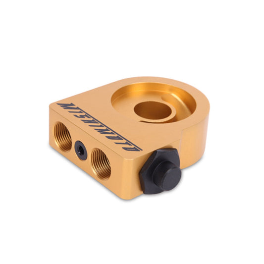 MISHIMOTO MMOP-SPT Mishimoto - MMOP-SPT Thermostatic Oil Sandwich Plate Gold