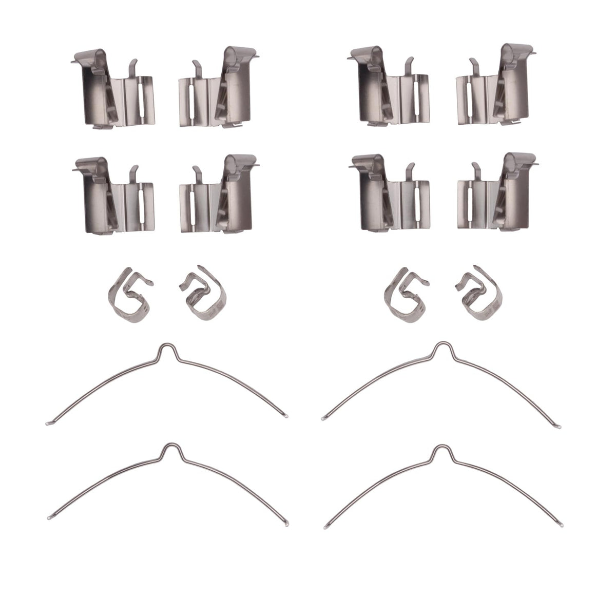 Dynamic Friction 340-76068 DFC Front Disc Brake Hardware Kit
