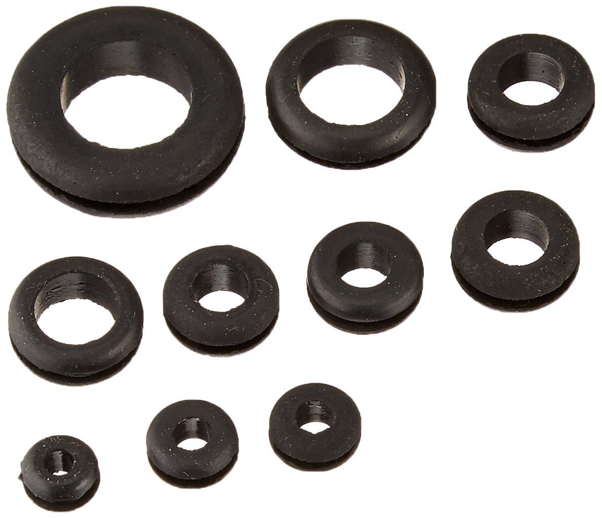 DORMAN 02365 Dorman Help! 02365 Wire Grommet Assortment , Black