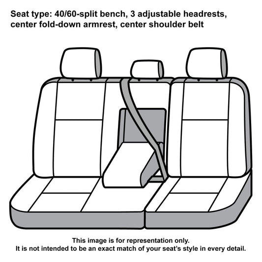 Covercraft SSC8396COBK Covercraft Carhartt Super Dux Cordura SeatSaver Custom Seat Covers