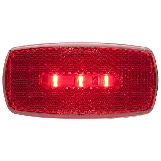OPTRONICS MCL32RBBP Optronics MCL32RBBP LED Surface Mount Marker/Clearance Light wiht Reflex, Black