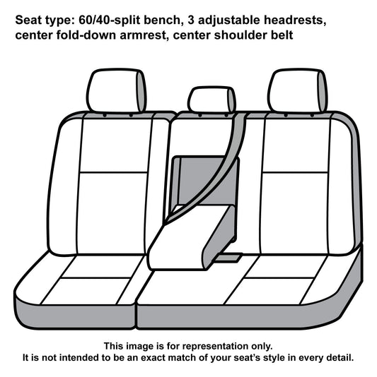 Covercraft SSC8526COBK Covercraft Carhartt Super Dux Cordura SeatSaver Custom Seat Covers