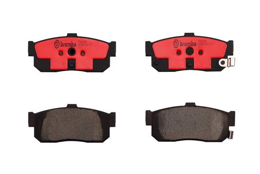 BREMBO P56029N Brembo P56029N Premium Ceramic Rear Disc Brake Pad Set INFINITI/NISSAN OE# 440600N690