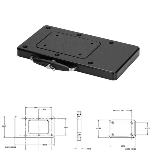 MINN KOTA 1854021 Minn Kota MKA-21 Quick Mount for Front Mounted Electric Motor