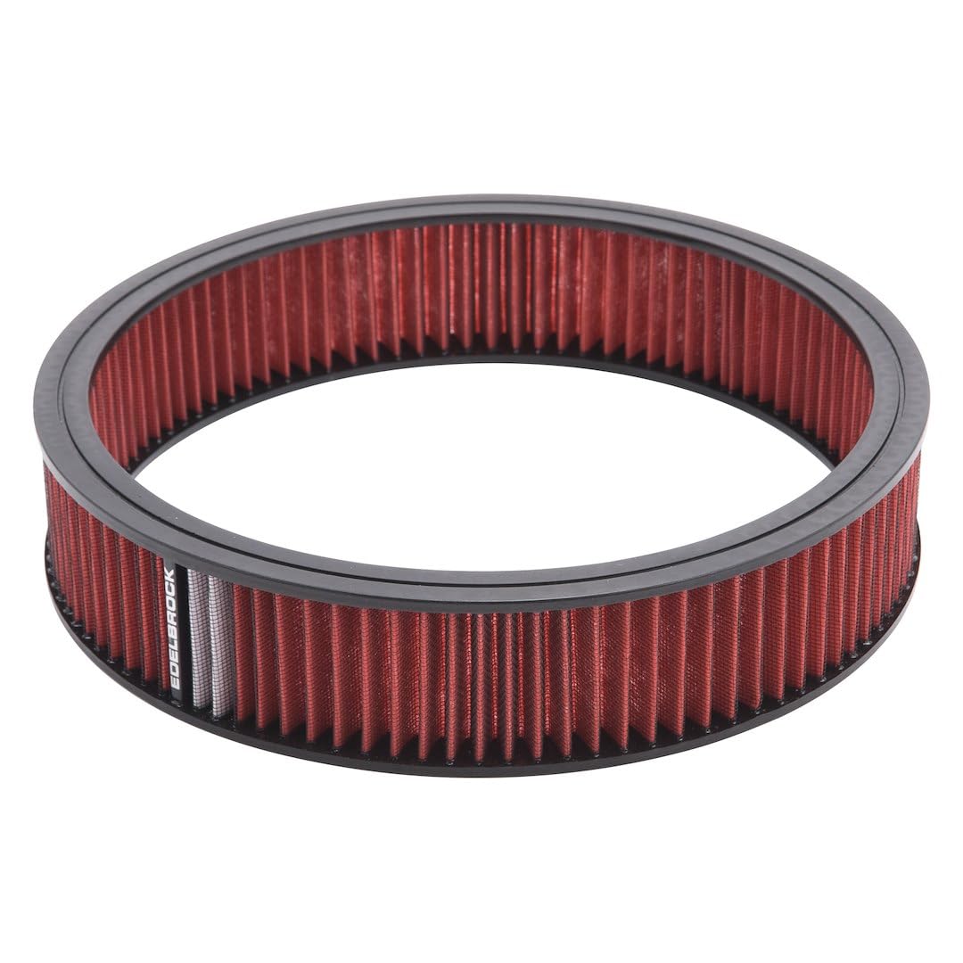 EDELBROCK 43666 Edelbrock 43666 A/C ELEMENT 3X14 DIA RED