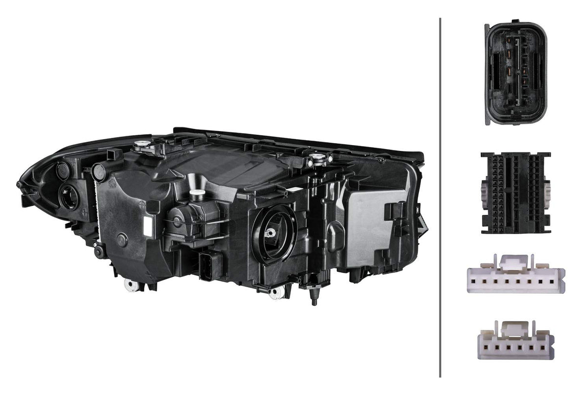 Hella 354836151 nobrandname HEADLAMP US A/F T BL PO KU LH MD12