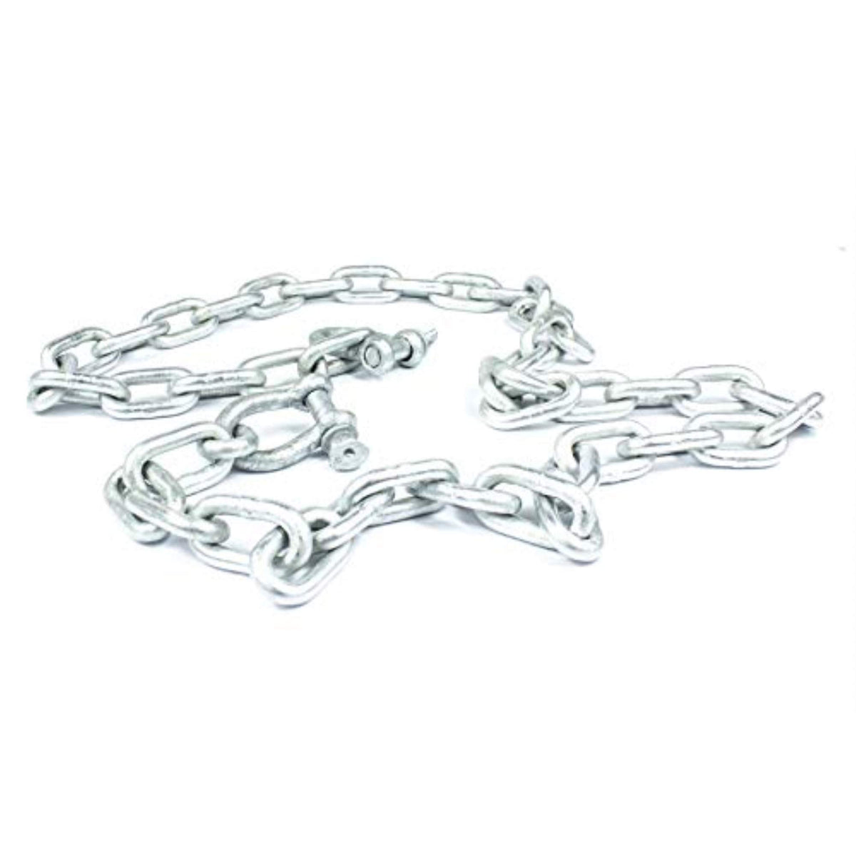MOELLER 053220-10 Moeller Marine 053220-10, Anchor Chain with Shackle, 1/4" x 4"