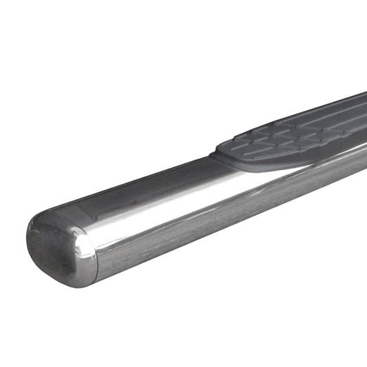 GO RHINO 104442987PS Go Rhino 4" Oval 1000 Series Sidesteps & Brackets | Stainless Steel, Polished | 104442987PS | Fits 2005-2023 Toyota Tacoma Double Cab Pickup