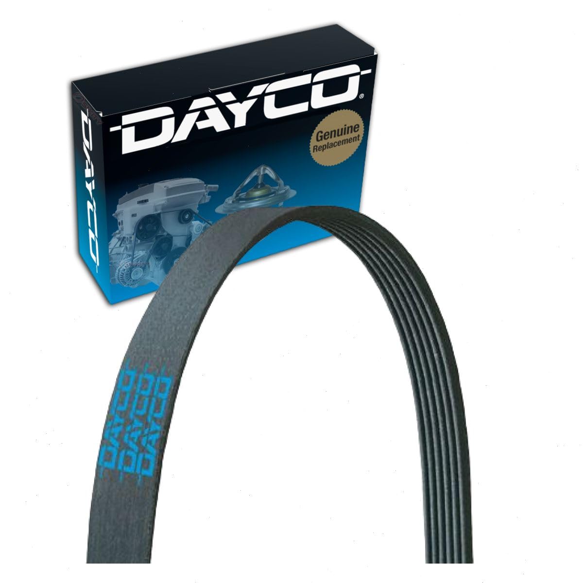Dayco 5061280 Poly Rib Serpentine Belt