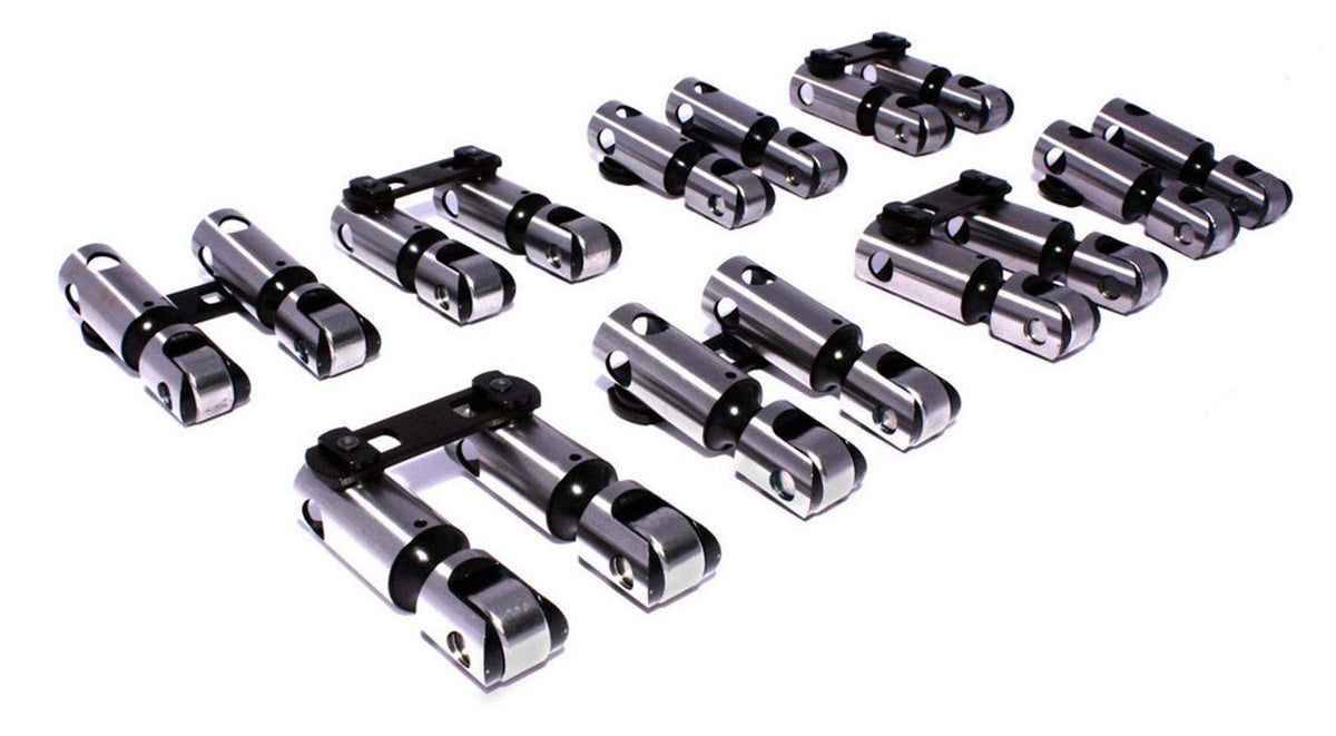 COMP CAMS 818-16 COMP Cams 818-16 Endure-X Solid Roller Lifter Set for Chevrolet Small Block