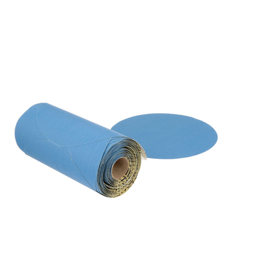 3M 36211 3M Stikit Blue Abrasive Disc Roll, 321U, 36211, 6 in, 400+ Grade, No Hole
