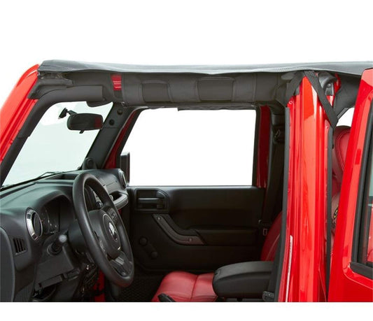 BESTOP 52584-35 Bestop Header Safari Bikini 5258435 for Jeep Wrangler JK 4-Door 2010-2018