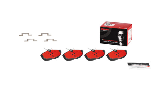 Brembo P24122N Premium Ceramic Rear Disc Brake Pad Set FORD
