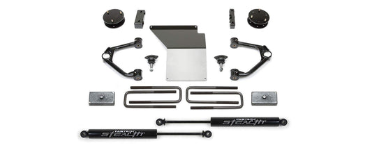 FABTECH K1059M Fabtech K1059M Budget Lift System w/Shock w/Stealth Monotube Shocks 4 in. Lift Budget Lift System w/Shock