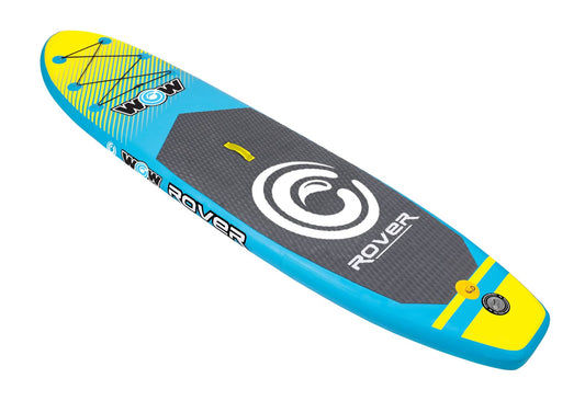 WOW SPORTS 21-3030 WOW Sports - Rover Paddleboard - Inflatable Paddleboard with Pump & Carrying Case - Perfect Lake Accessory