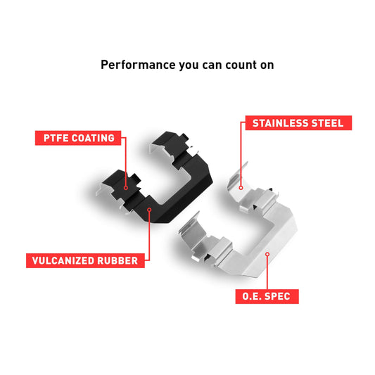 Dynamic Friction 1551-1731-01 DFC Front 5000 Advanced Brake Pads
