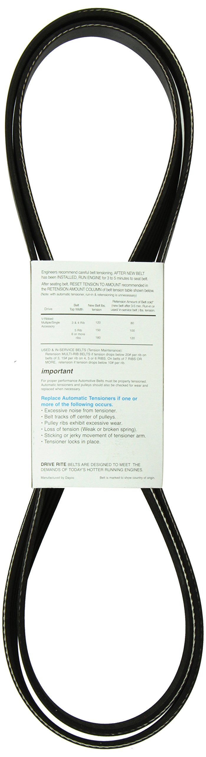 Dayco 5060810DR Serpentine Belt
