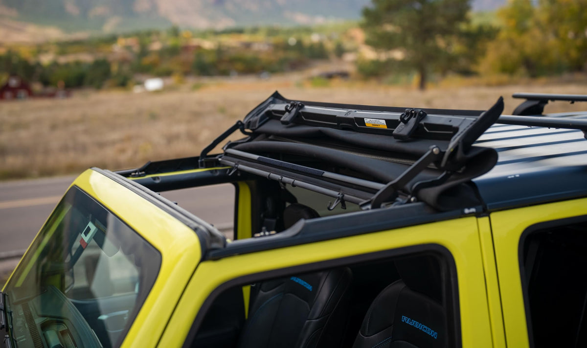 BESTOP 52454-17 Bestop Sunrider for Hardtop Black Twill 5245417 for Jeep JL & JT 2018-2027