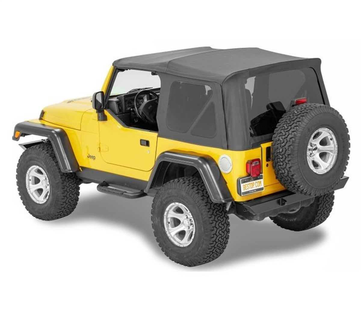 BESTOP 54720-15 Bestop Supertop Black Denim 5472015 for Jeep Wrangler TJ 2-Door 1997-2006