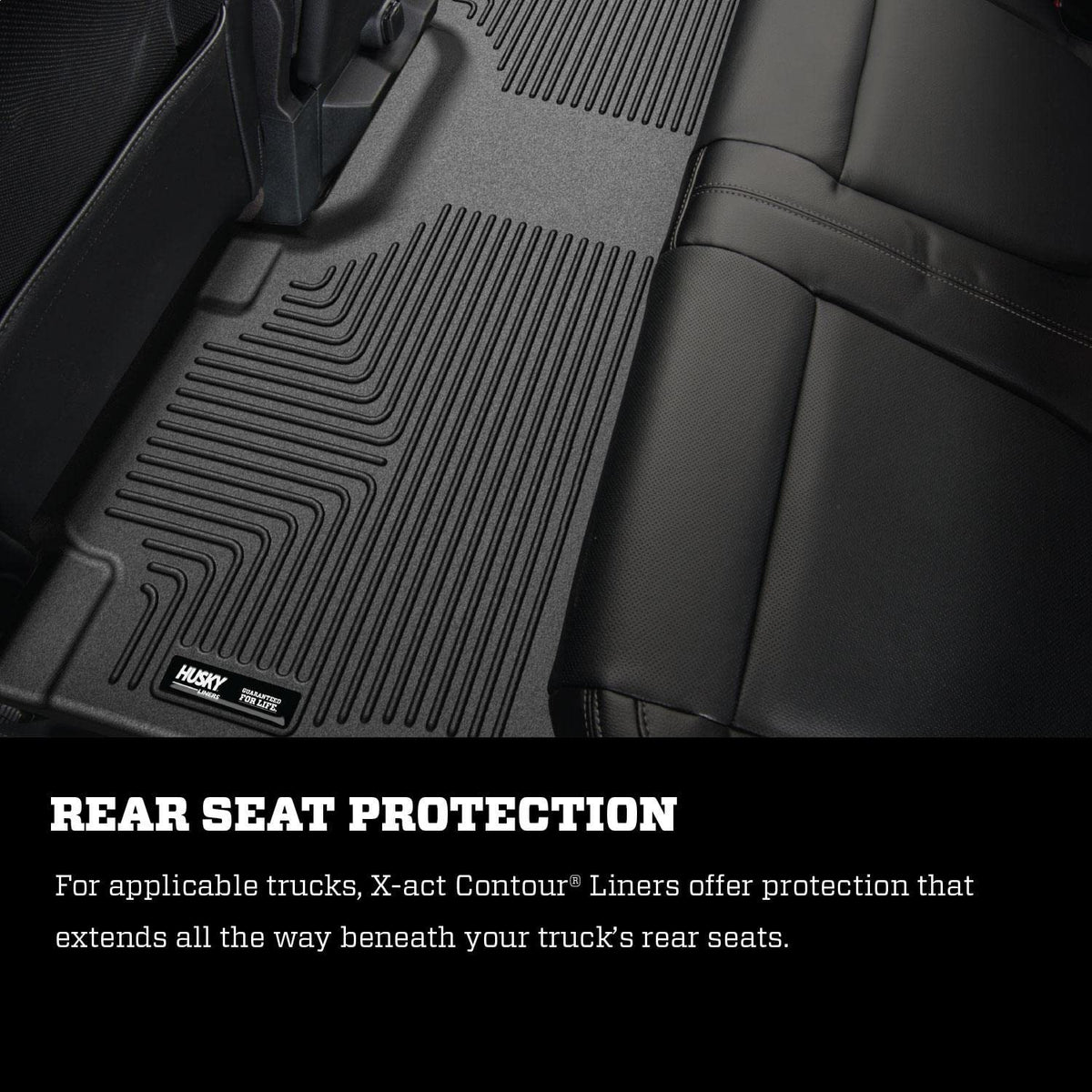 Husky Liners 54788 Husky Liners 54788 Fits 2019-20 Dodge Ram 2500 Crew Cab X-act Contour Front and 2nd Seat Floor Liners