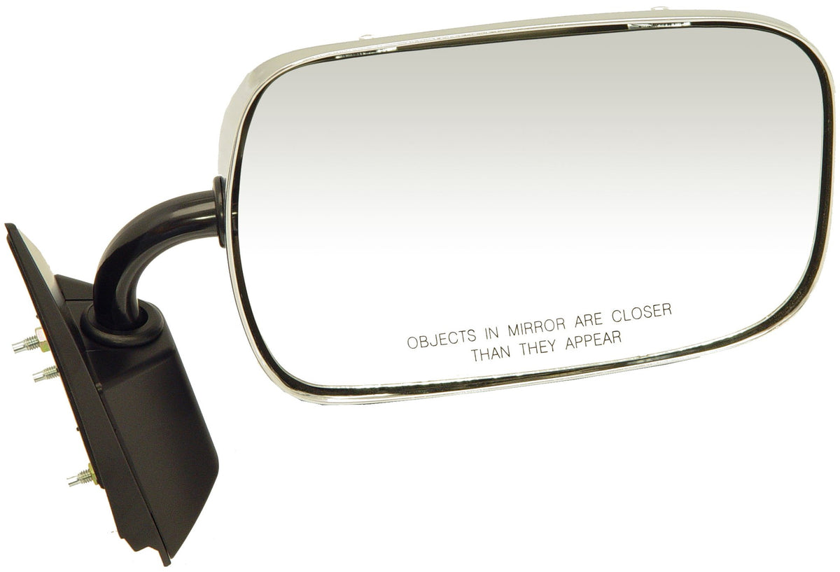 DORMAN 955-188 Dorman 955-188 Passenger Side Manual Door Mirror - Folding Compatible with Select Chevrolet / GMC Models, Black and Chrome