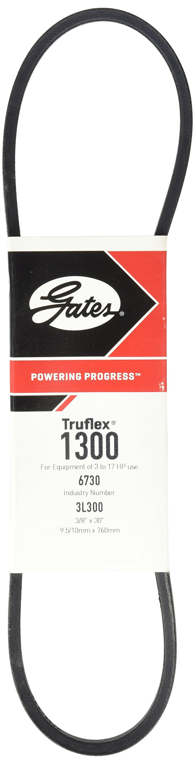 Gates 1300 Truflex FHP Low Horse-Power V-Belt