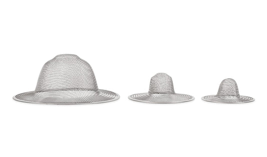 CAMCO 42273 Camco Sink and Shower Drain Strainers | Designed to Keep Food and Hair Out of Plumbing | 3-Pack (42273)