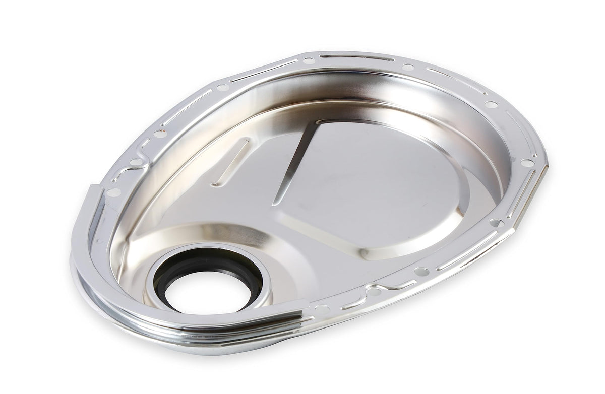MR GASKET 4590 Mr. Gasket 4590 Chrome Plated Timing Cover Complete Kit