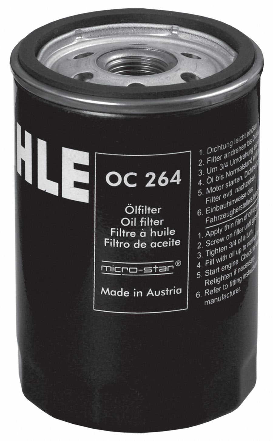 MAHLE OC264 Mahle OC264 Engine Oil Filter
