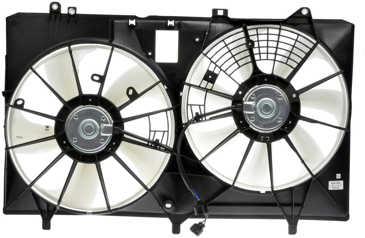 Dorman 620-581 Dual Fan Assembly Without Controller