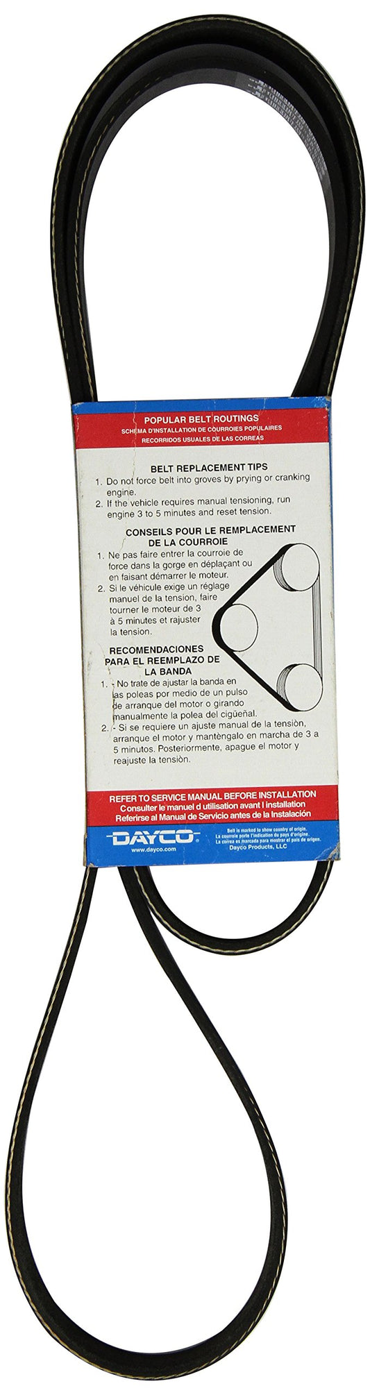 Dayco 5080660 09 CADILLAC 6.2L