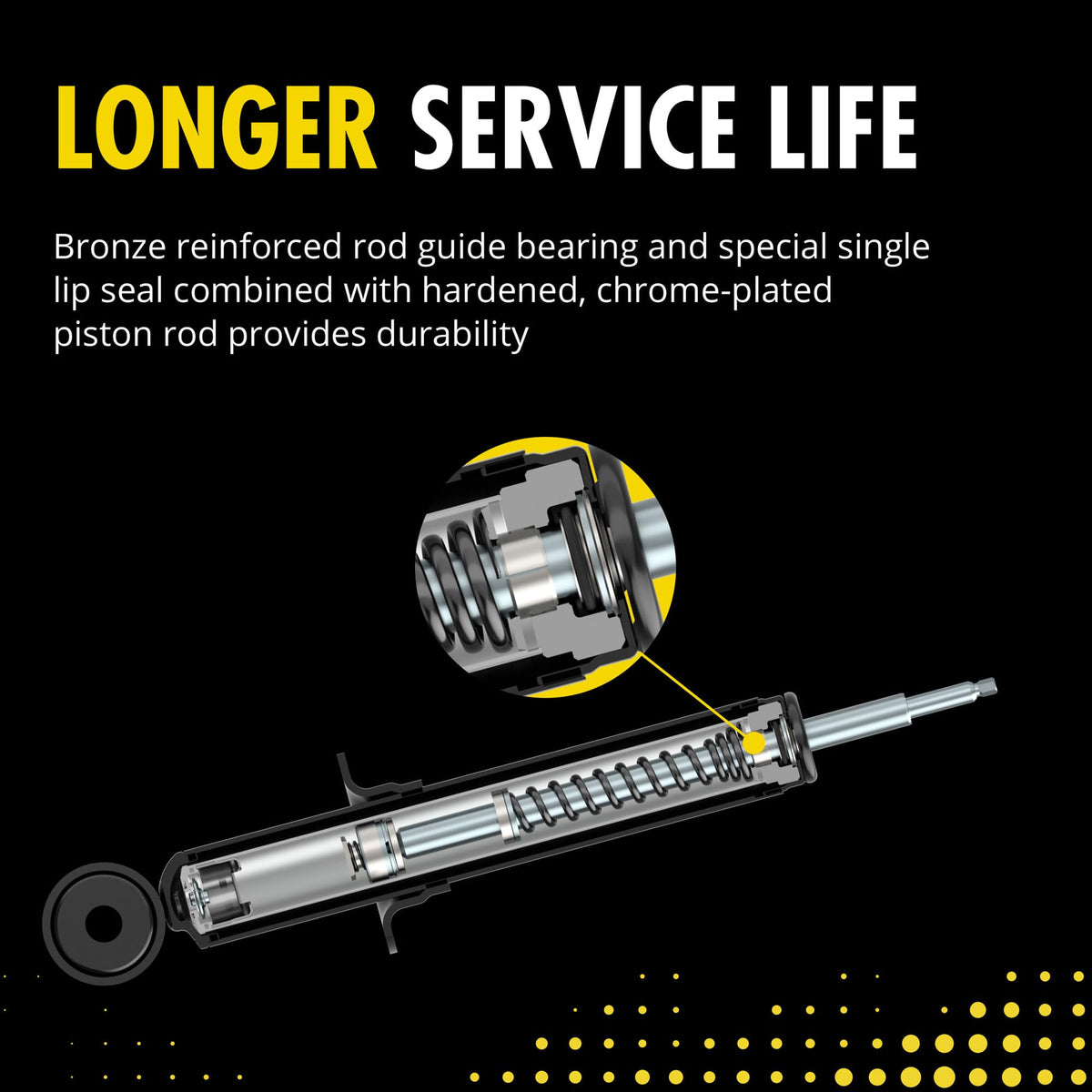 MONROE 71140 Monroe Reflex 71140 Suspension Strut for Ford F-150