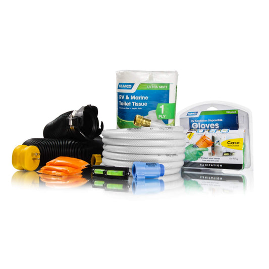 CAMCO 44745 Camco 44745 STARTER KIT LV 6 20' HOSE