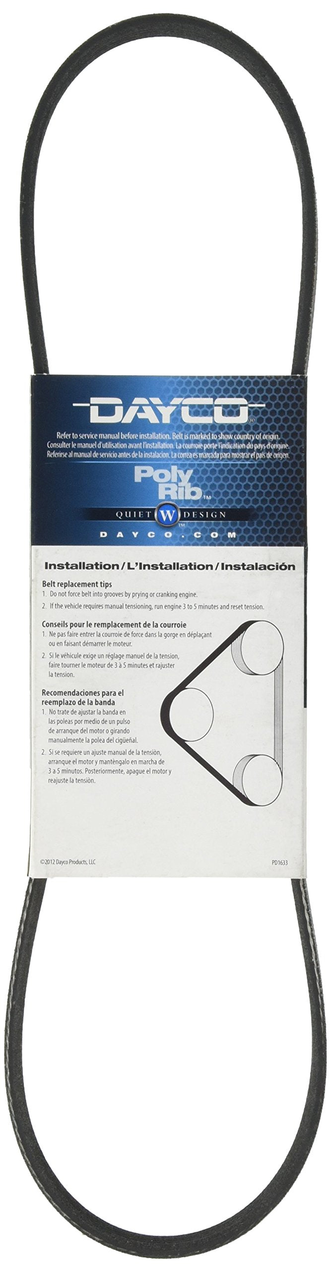 Dayco 5050331 POLY RIB Serpentine Belt
