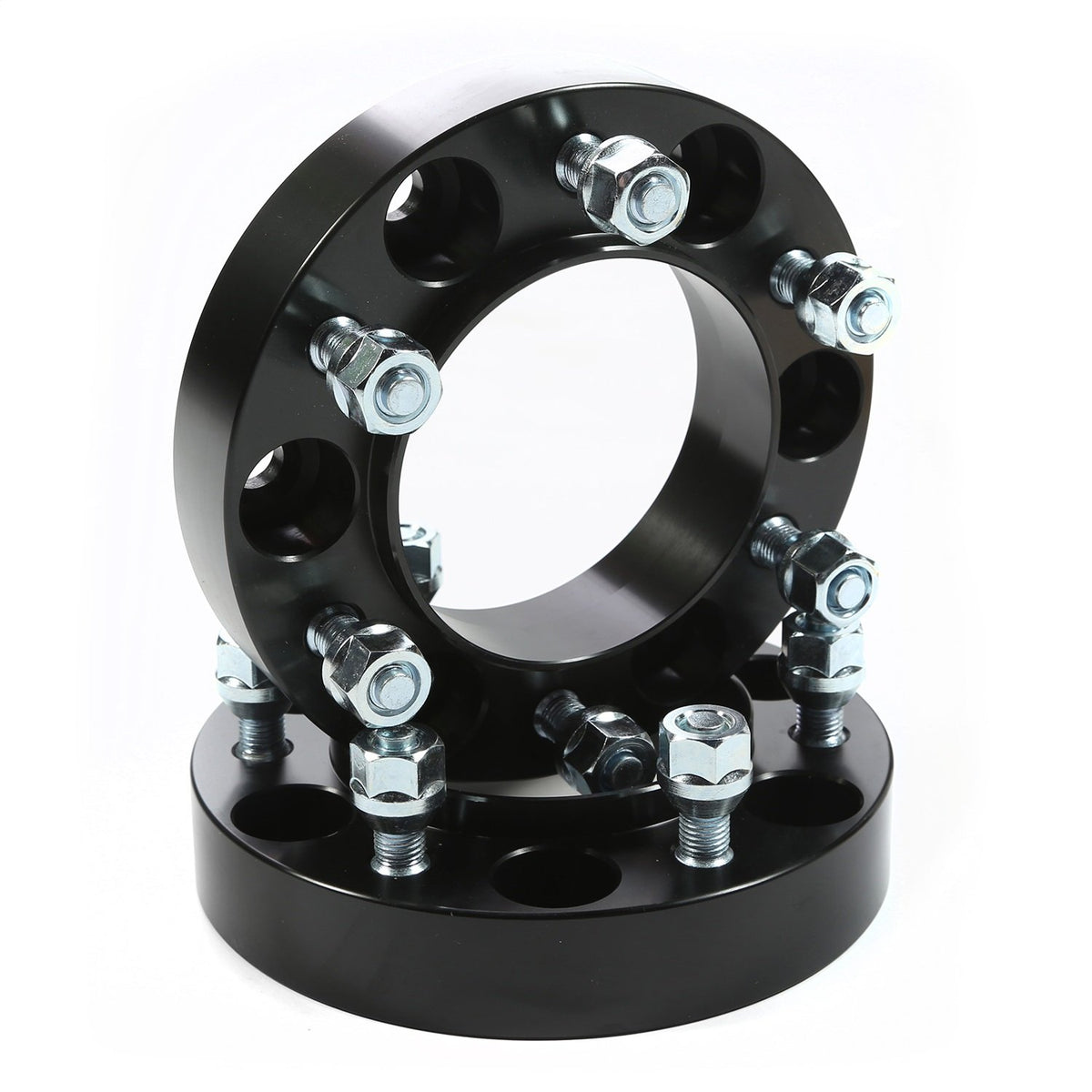 RUGGED RIDGE 15201.12 Rugged Ridge 15201.12 Wheel Spacer Kit, 1.25 Inch, Black; 96-13 Toyota Truck/SUV