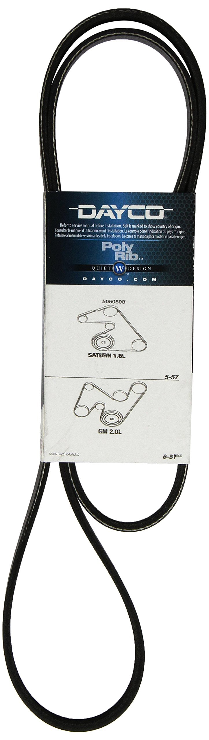 Dayco 5050608 CHEV/GMC/SATURN/SUZUKI 1.8/2.0L