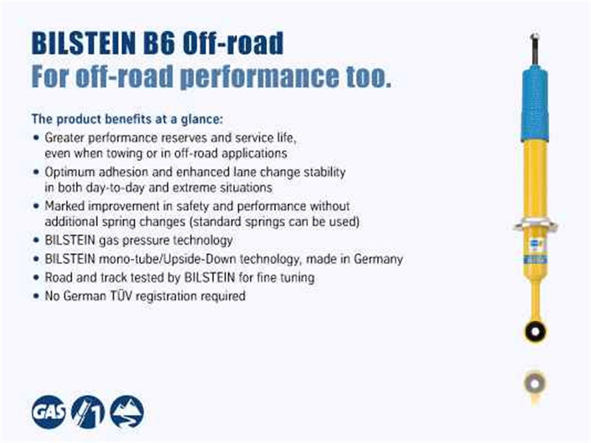 BILSTEIN 24-238526 Bilstein 24-238526 FRNT 4600 HVY DTY SHK AB NON-LIFTED