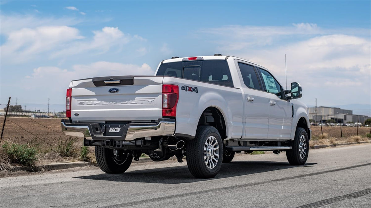 BORLA 141015 Borla 20-25 Ford F250/F350 Super Duty 7.3L V8 4dr 2.75in-3in ATAK Cat-Back Exhaust System