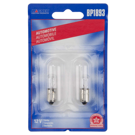 WAGNER BP1893 Wagner Lighting BP1893 Standard Multi-Purpose Light Bulb Card of 2
