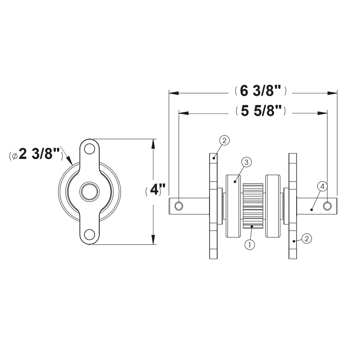 AP PRODUCTS 014-281331 AP Products (014-281331 Replacement Part for Slide-Out Gear Pack